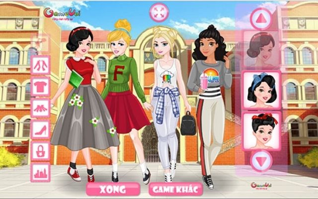 Game thời trang cô gái trung học Game thời trang cô gái trung học